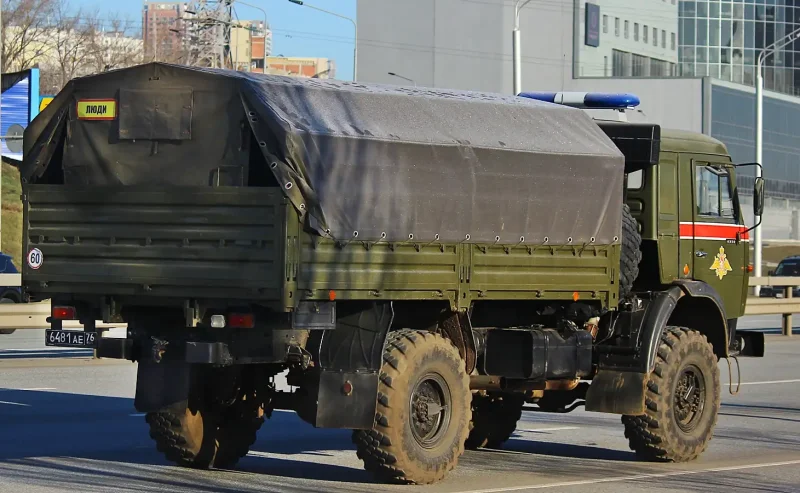 КАМАЗ 4350 военный