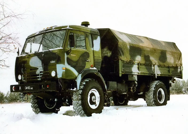 КАМАЗ 4350 военный
