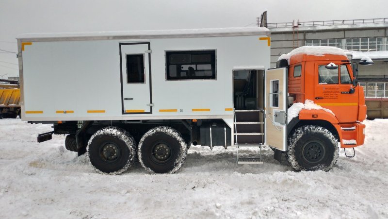 КАМАЗ 43118 военный кунг
