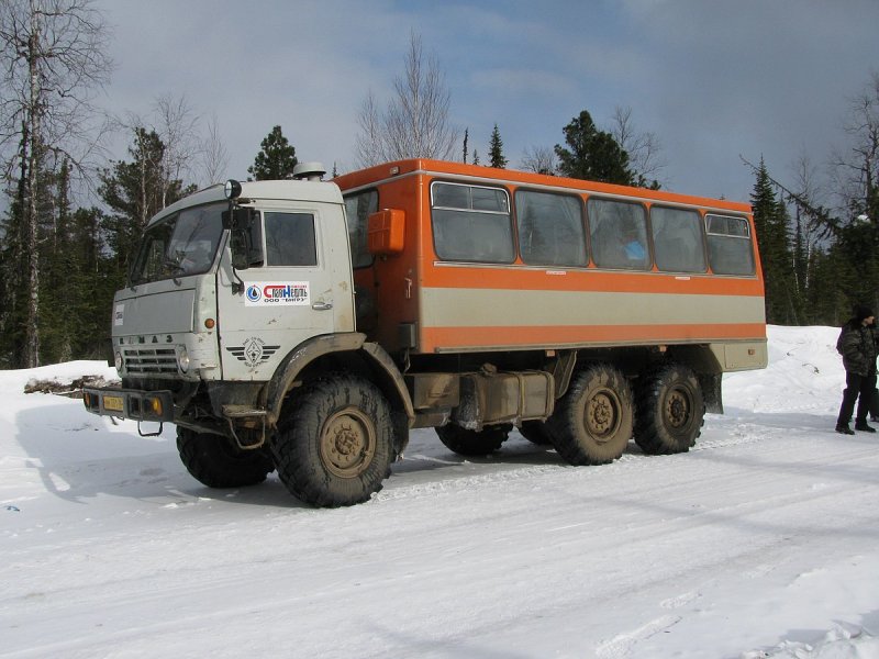 Вахтового автобуса КАМАЗ-6250