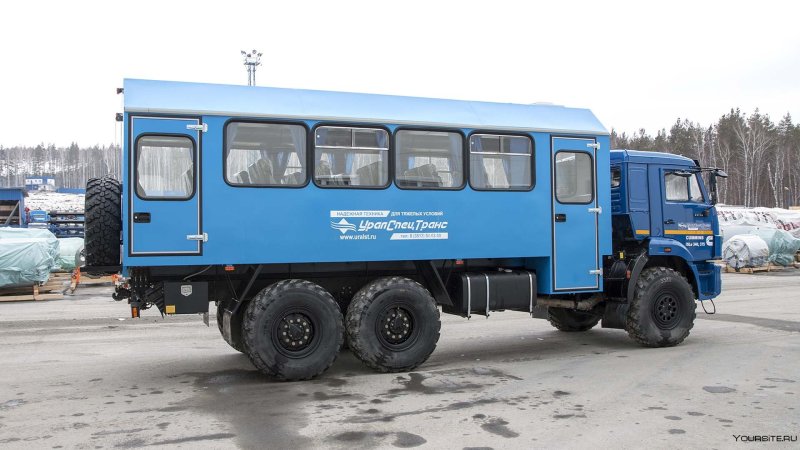 КАМАЗ 6х6 вахтовка