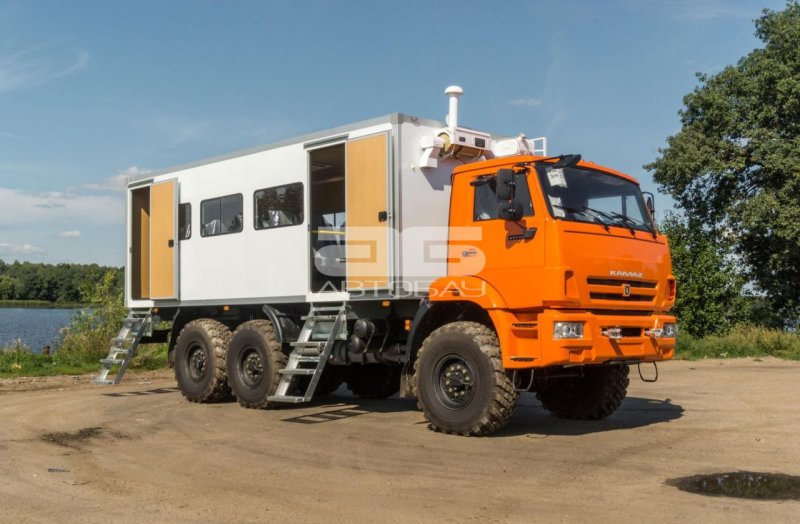 КАМАЗ вездеход 65115 будка