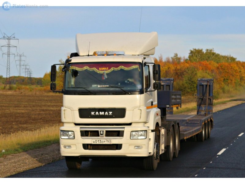 КАМАЗ 65206 зерновоз Тонар