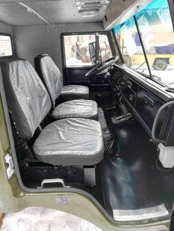 КАМАЗ 5350 военный кабина