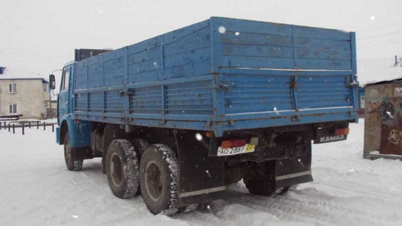 КАМАЗ 5320 сзади