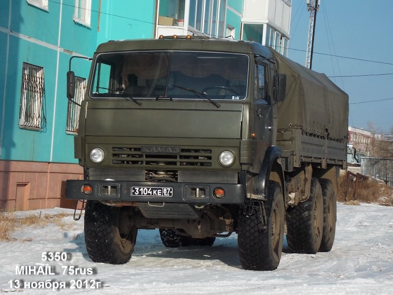 КАМАЗ 5350 Мустанг бронированный