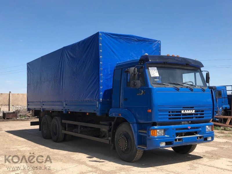 КАМАЗ бортовой тентованный 65117
