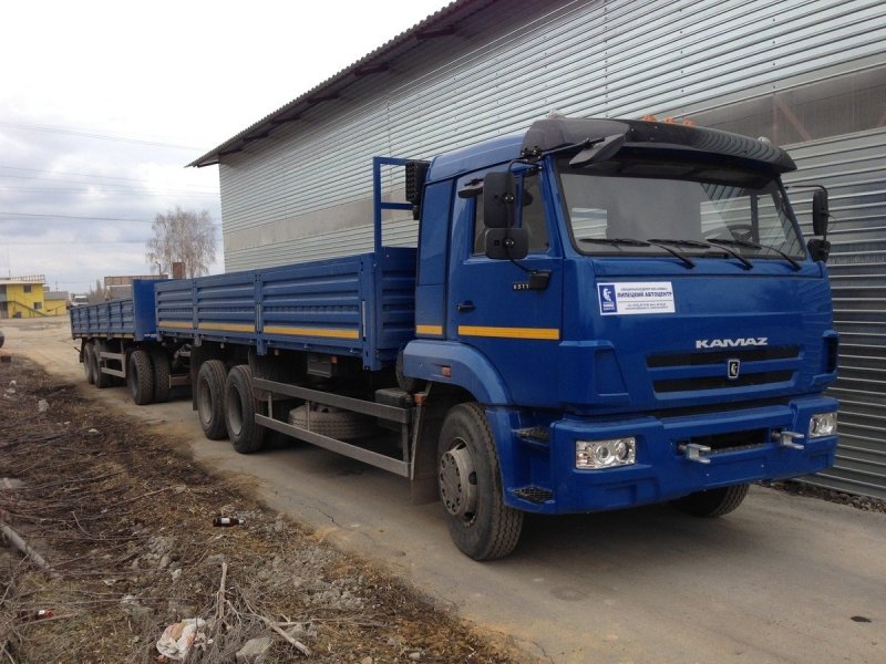 КАМАЗ 65117 бортовой