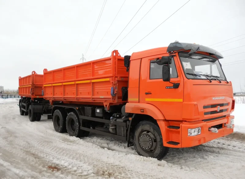 КАМАЗ 65115 зерновоз Титан