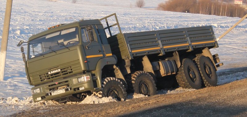 КАМАЗ 6350 военный