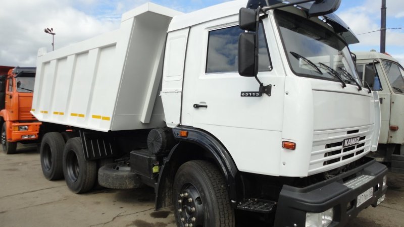 КАМАЗ 65115 С белой кабиной