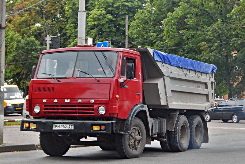 Автосамосвал КАМАЗ-55111