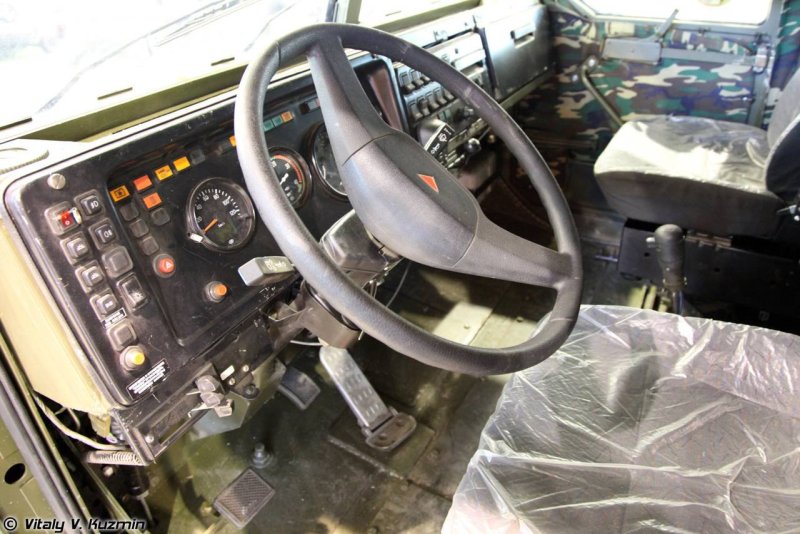 КАМАЗ 4310 самосвал салон