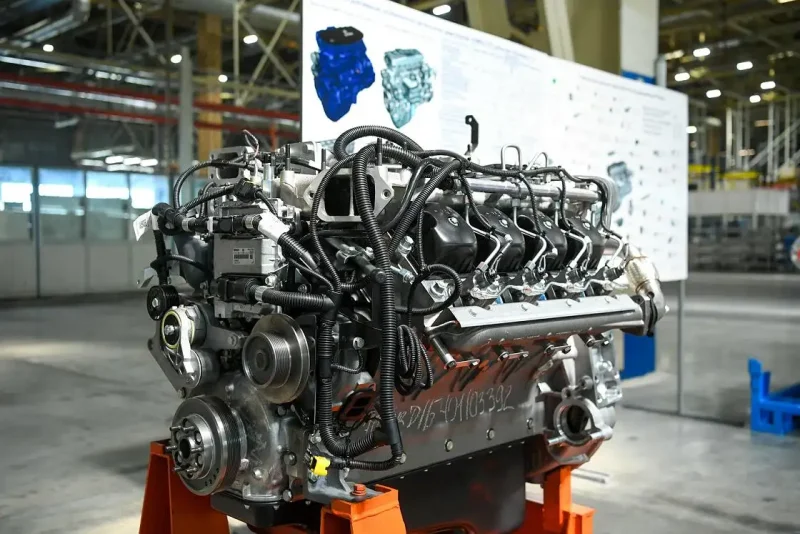 Ом 457 la двигатель Mercedes