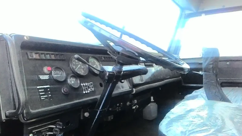 Кабина КАМАЗ 4310 изнутри