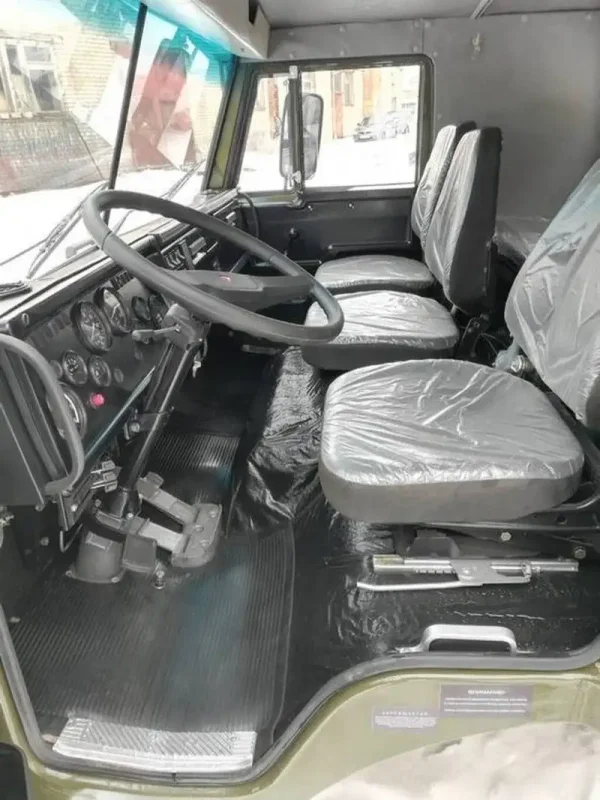 Кабина КАМАЗ 4310 изнутри