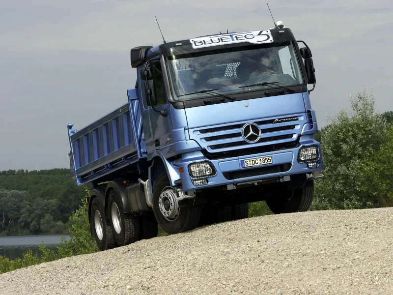 Mercedes-Benz Actros и КАМАЗ