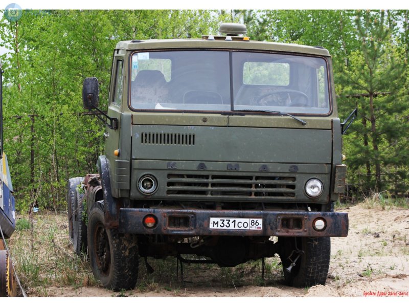 КАМАЗ 53228 зимник