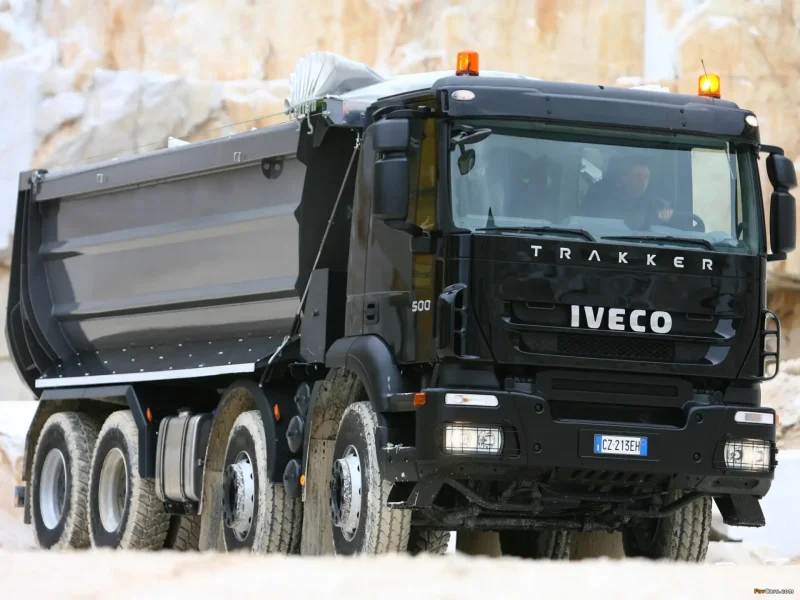 Ивеко тракер 8x4 самосвал