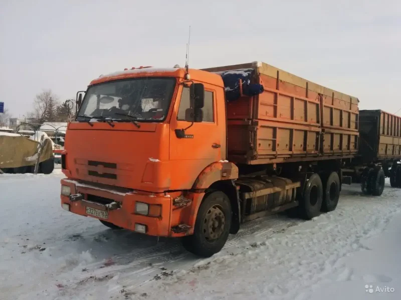 КАМАЗ 45144 С прицепом