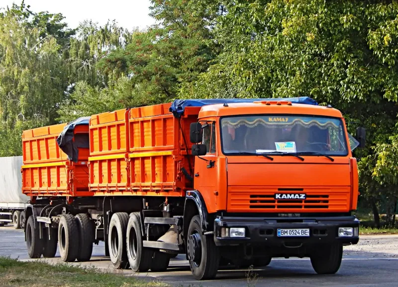 КАМАЗ 45144 оранжевый