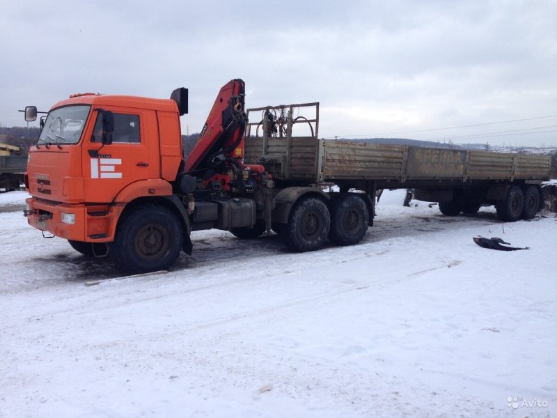 КАМАЗ 44108 шаланда