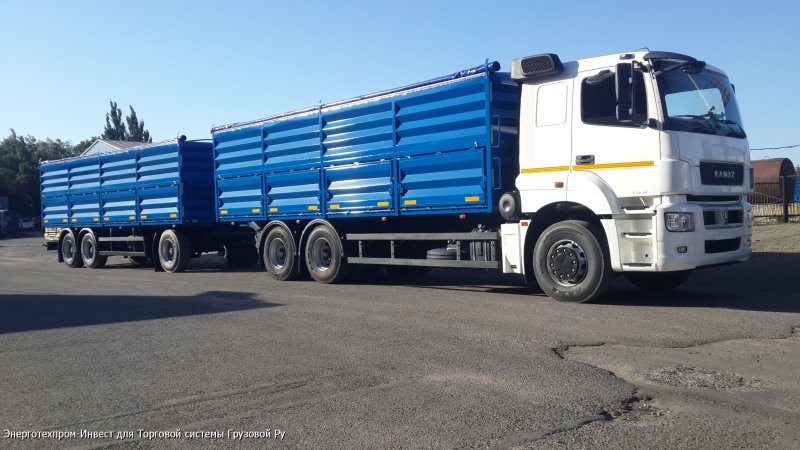 КАМАЗ 65207 бортовой зерновоз