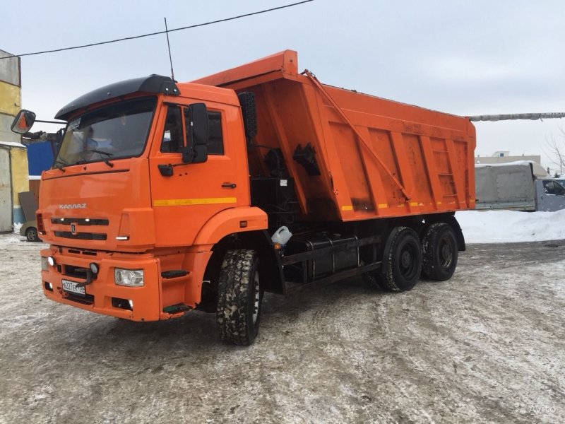 КАМАЗ 6520 зима
