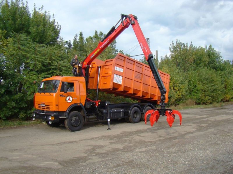 КАМАЗ 65115 ломовоз