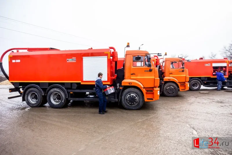 Каналопромывочная машина КАМАЗ Водоканал