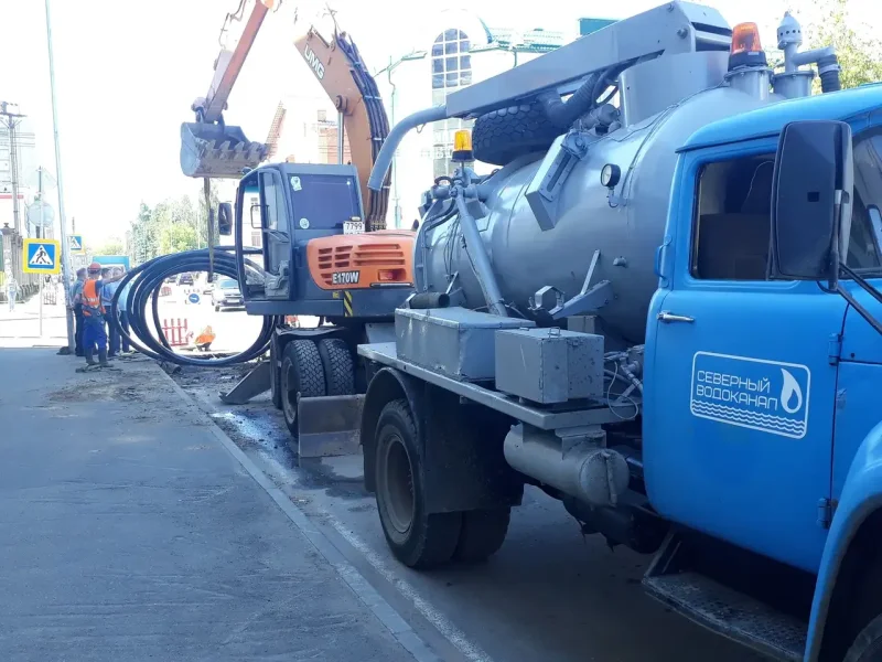 КАМАЗ илосос Водоканал