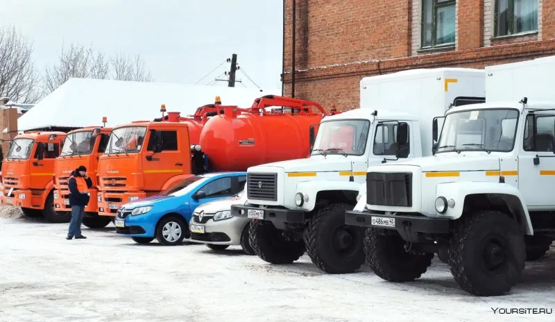 Автомобили водоканала