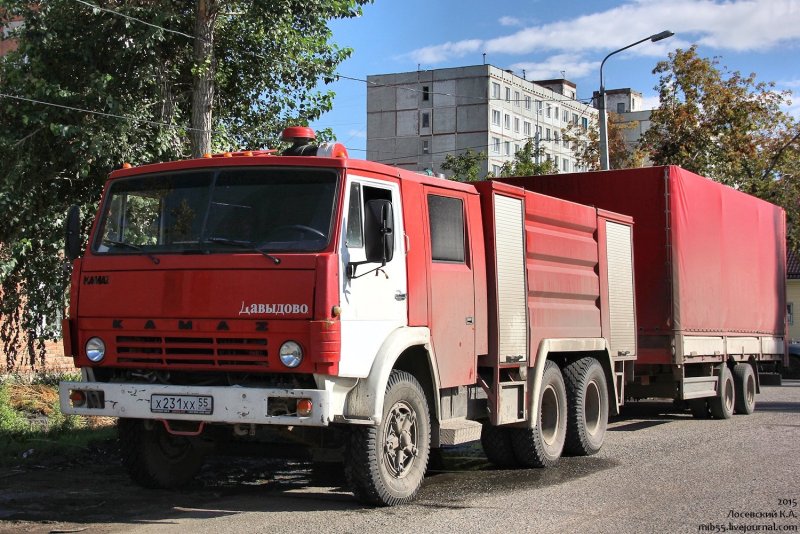 КАМАЗ 53212 пожарный