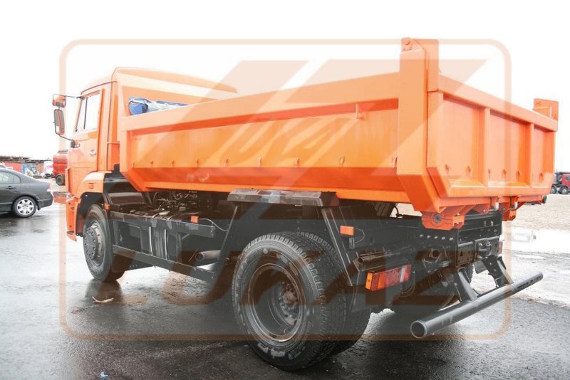 КАМАЗ-43255 белая кабина