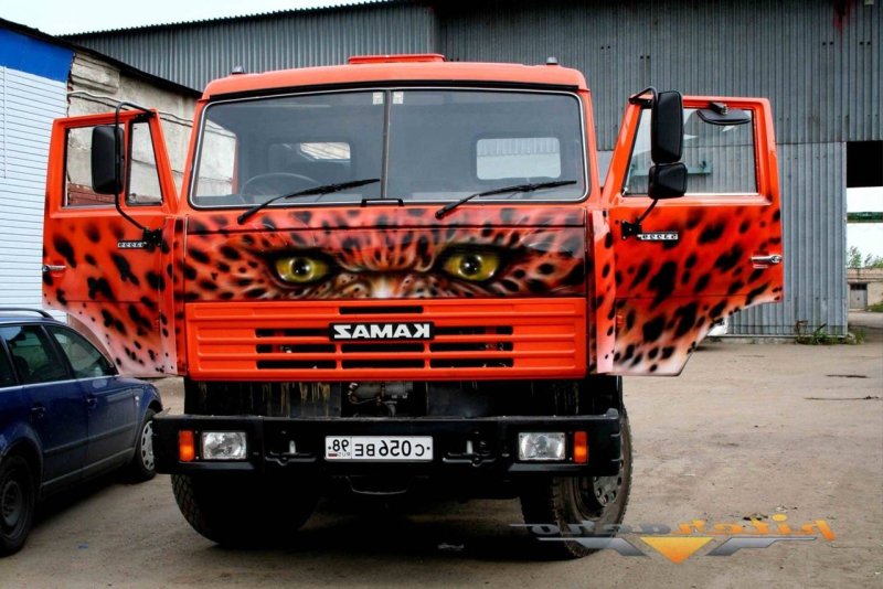Тюнинговый КАМАЗ