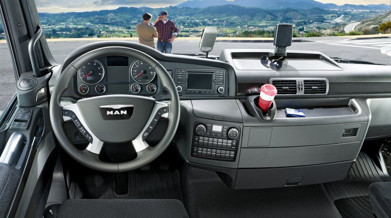 Man TGX Euro 6 салон