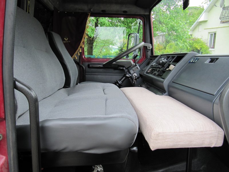 КАМАЗ 43100, спальник салон
