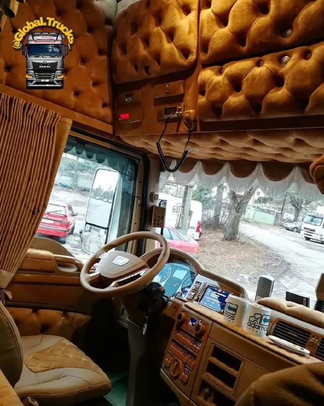 КАМАЗ ман салон