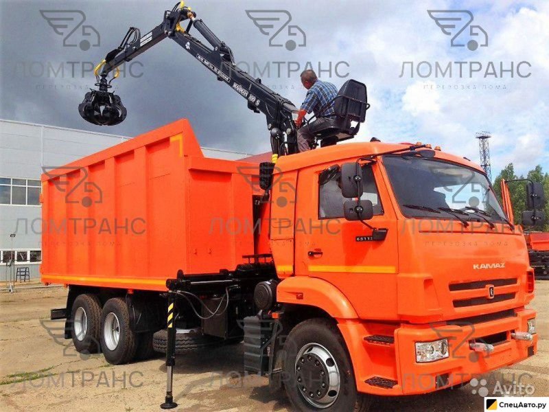 КАМАЗ 6520 С манипулятор epsilon m100l80