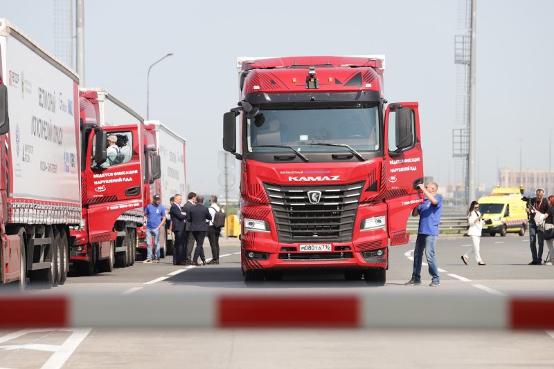 Ломовоз Велмаш vm10l74m на шасси КАМАЗ 65115