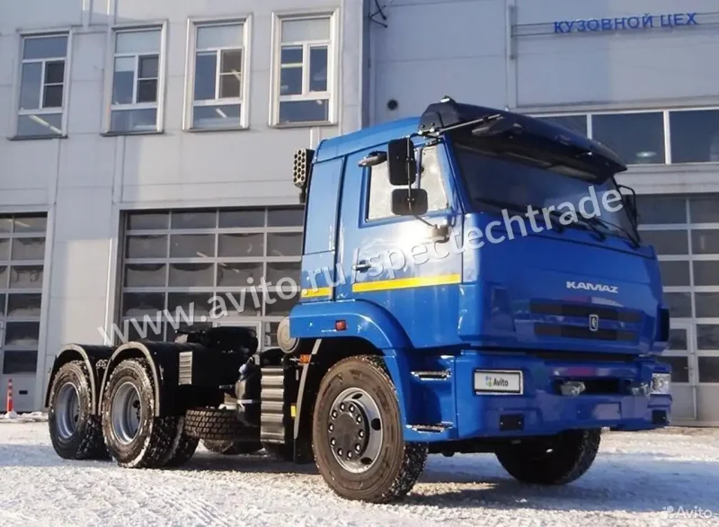 КАМАЗ 65115 С полуприцепом