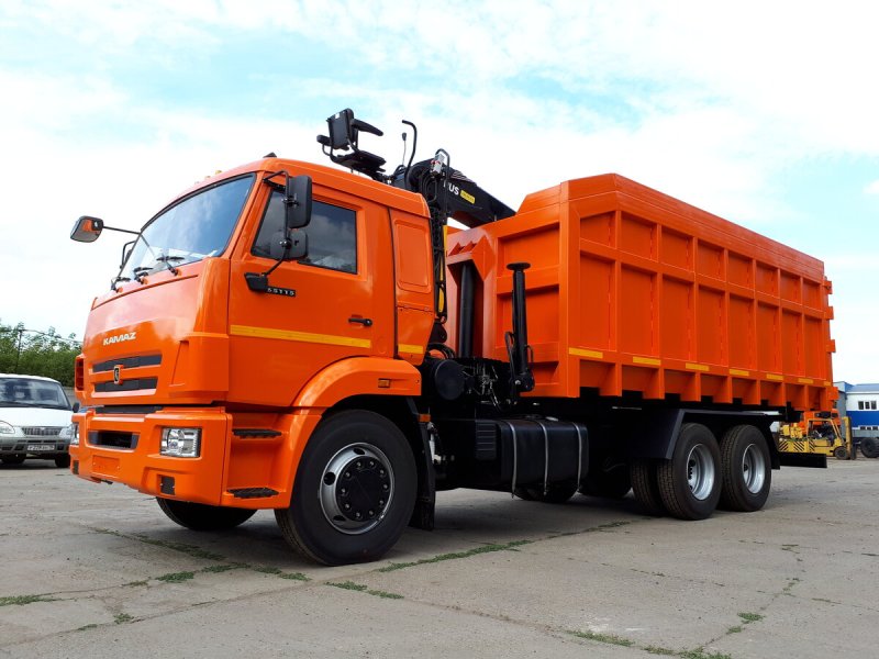 КАМАЗ 65115 ломовоз