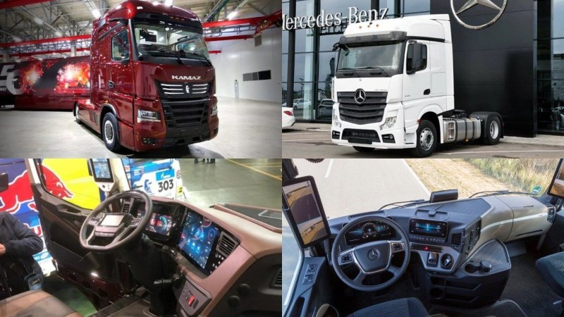 Новый КАМАЗ 54907 салон
