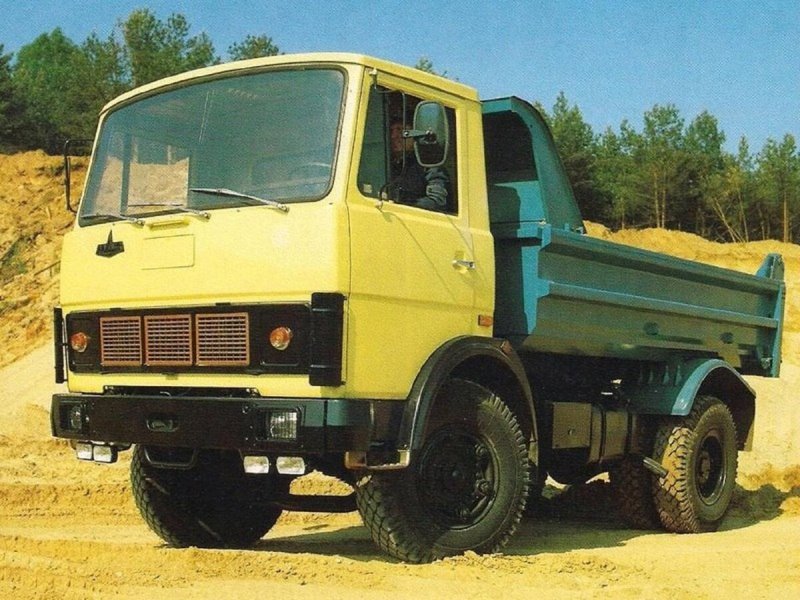 МАЗ 5551 самосвал ранний