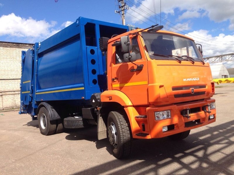 КАМАЗ 53605 мусоровоз