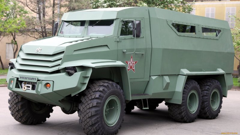 УАЗ Ямал 6х6 трансмиссия