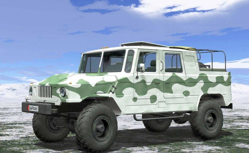 Casspir MK. 6 Protector Урал-4320