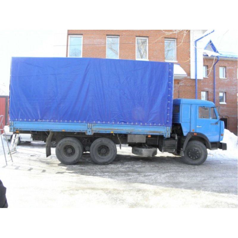 КАМАЗ 53215 бортовой с тентом