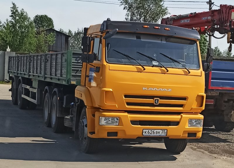 КАМАЗ евро 65116 самосвал