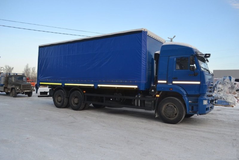 КАМАЗ 6360 тентованный
